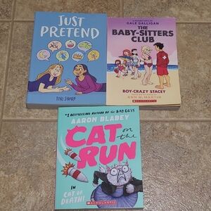Just Pretend, The Baby-sitters Club, Cat On The Run Graphic Novel
